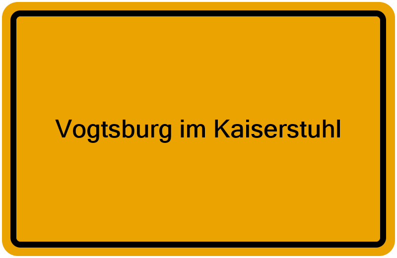 Handelsregister Vogtsburg im Kaiserstuhl